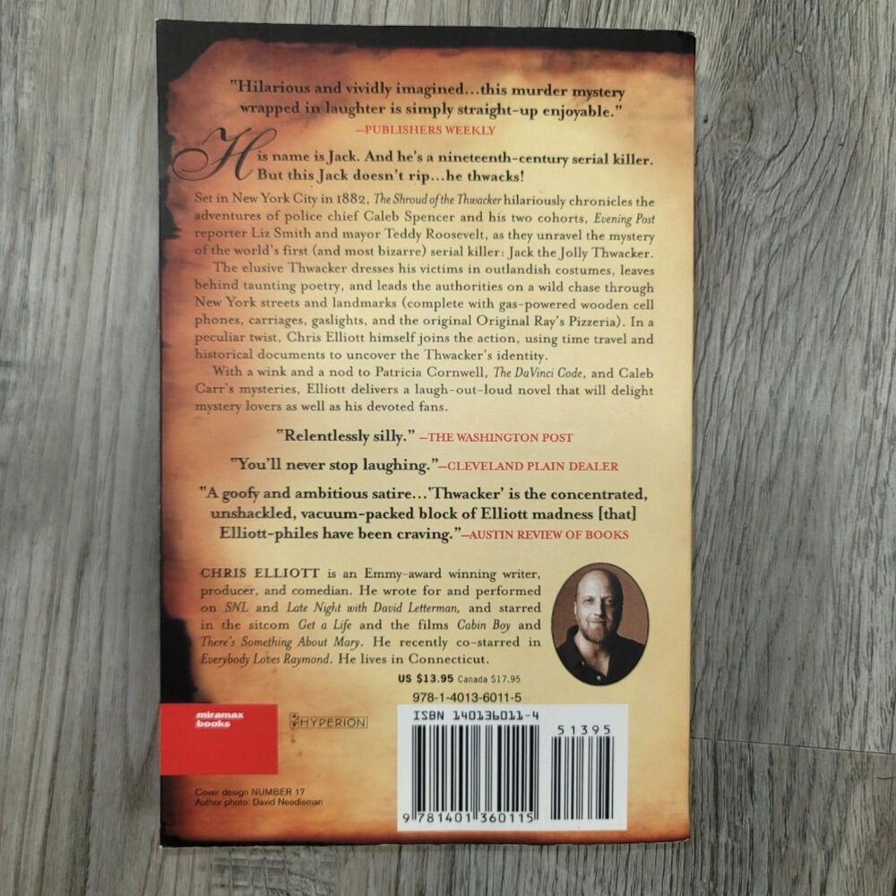 Chris Elliott’s "The Shroud of the Thwacker" | NEW Parody Mystery - Picture 3 of 3